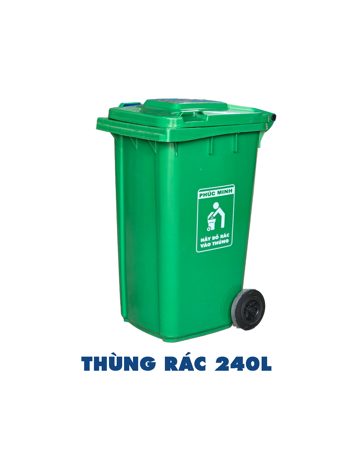 Thùng rác nhựa 240 lít- Nhựa HDPE