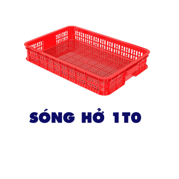 Sóng hở 1T0 - Thùng nhựa hở 1T0