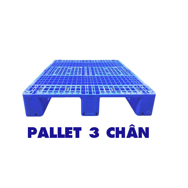 Pallet nhựa - Pallet 3 chân