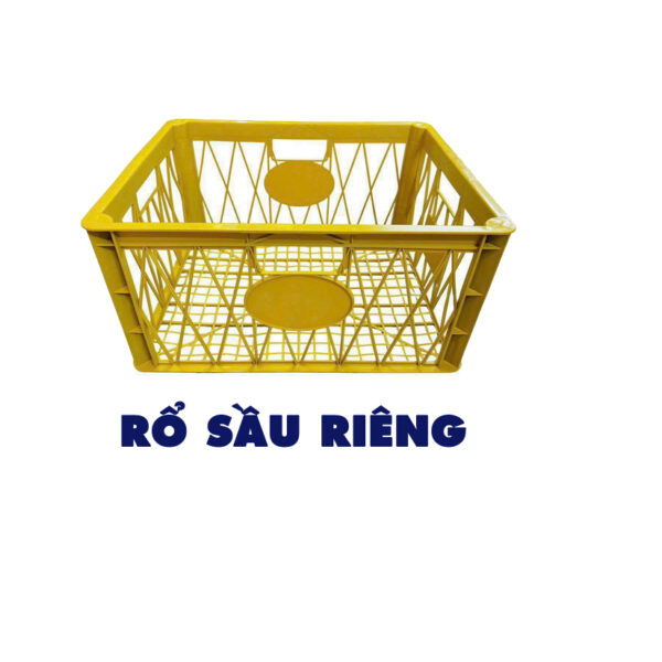 Rổ nhựa sầu riêng - Sóng đựng sầu riêng