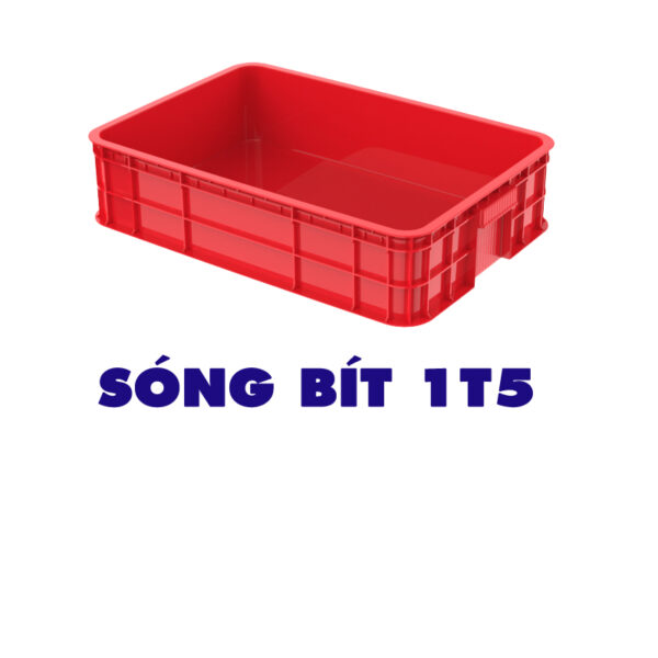 Sóng bít 1T5- Thùng nhựa 1T5
