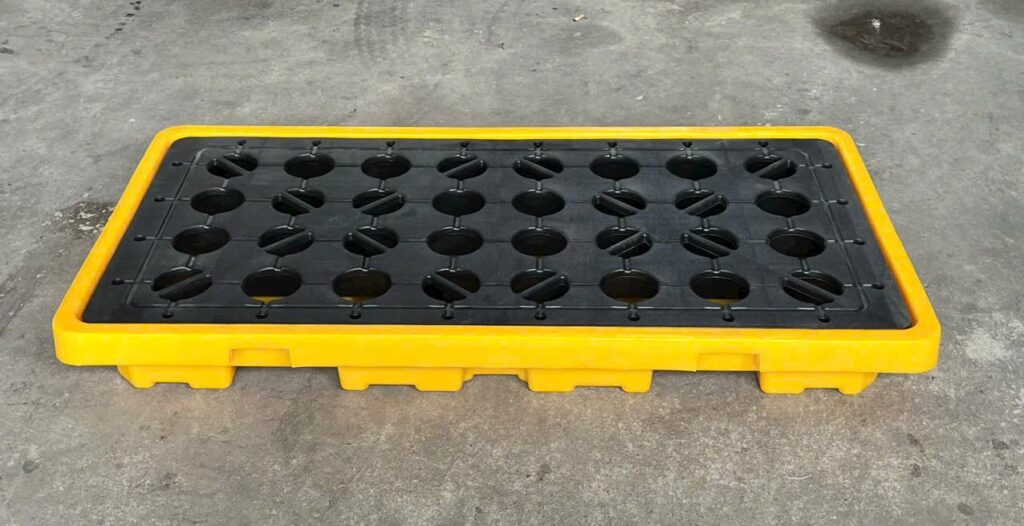 Pallet chống tràn 2 phuy