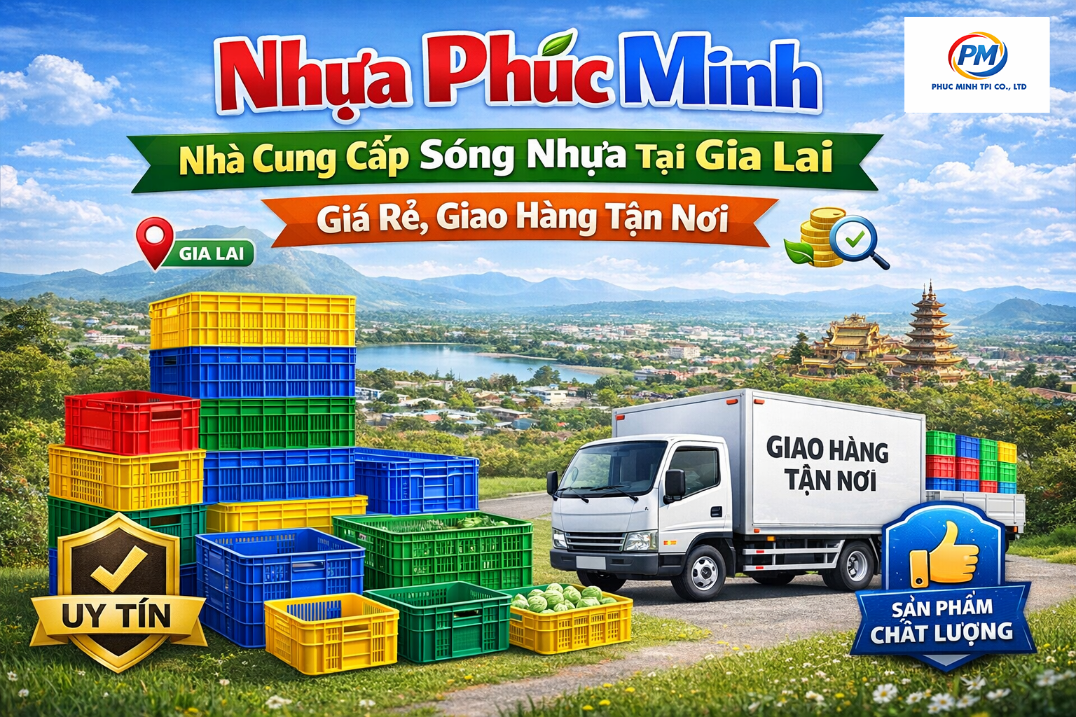 Sóng nhựa tại Gia lai