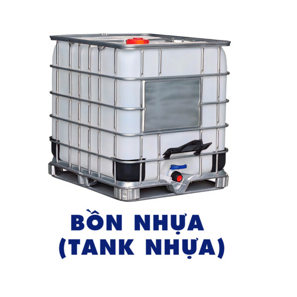 Tank nhựa 1000 lít – Bồn nhựa 1000 lít – Tank nhựa IBC