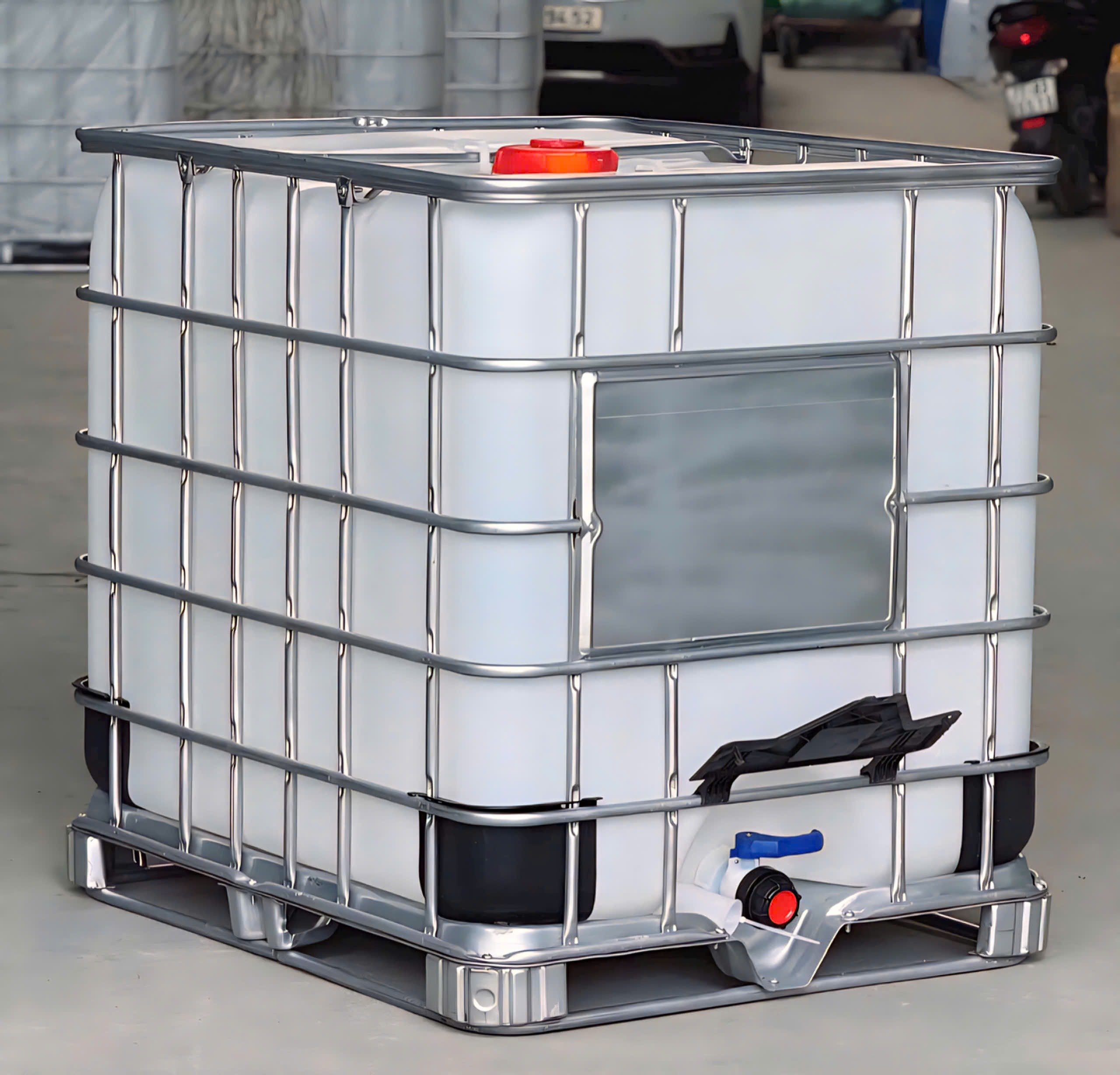 Tank nhựa 1000 lít – Bồn nhựa 1000 lít – Tank nhựa IBC